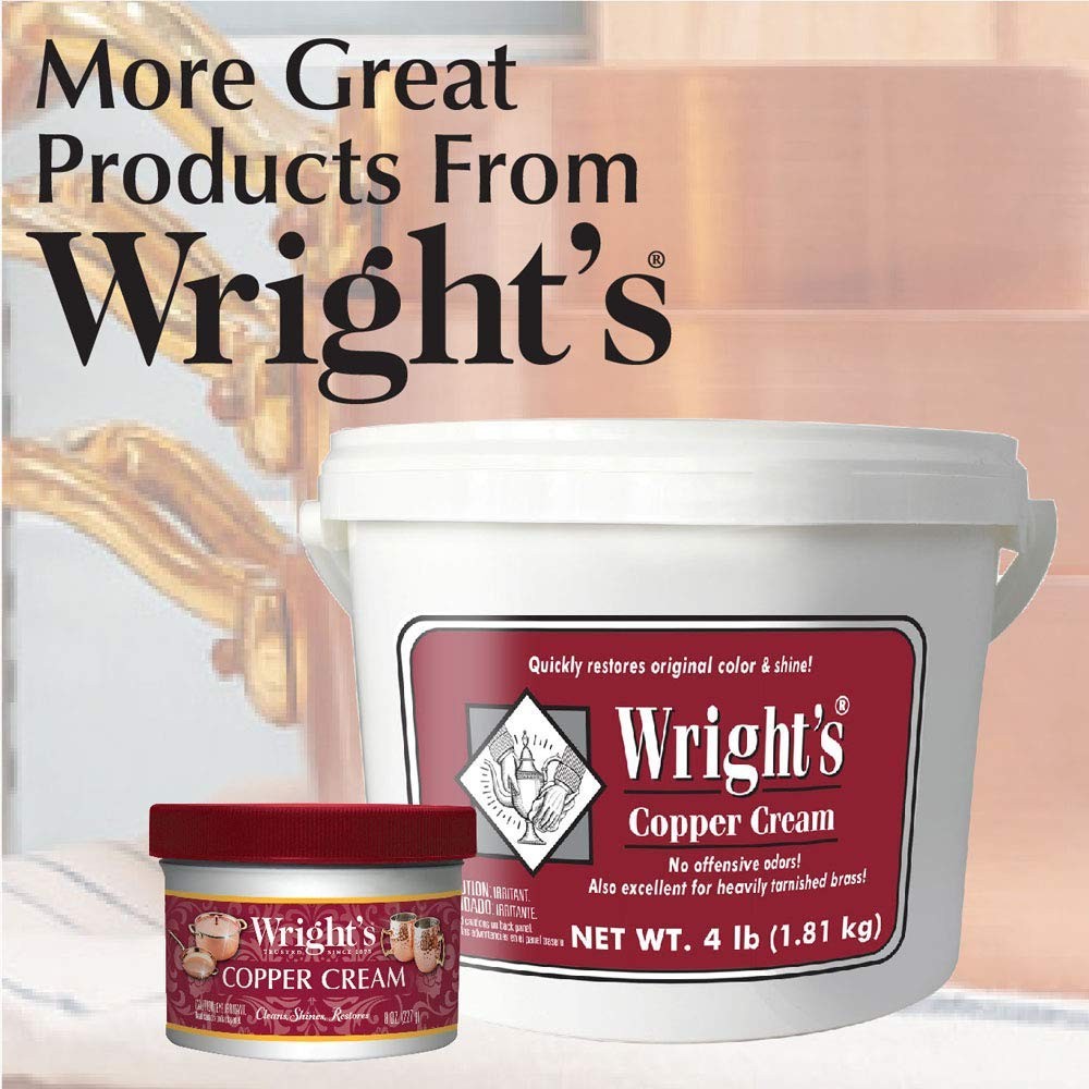Wright’s Silver Cleaner and Polish Cream – 8 8 Ounce (Pack of 1), 8