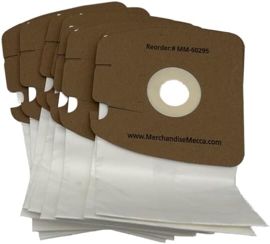 40 Vacuum Bags for Eureka MM Mighty Mite 3670/3680 Series + 8 Motor Filters