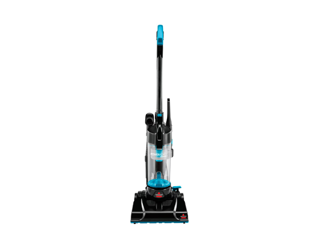 Bagless, Upright Vacuum, Lightweight, Powerful Suction, High Reach Wand, Hard.