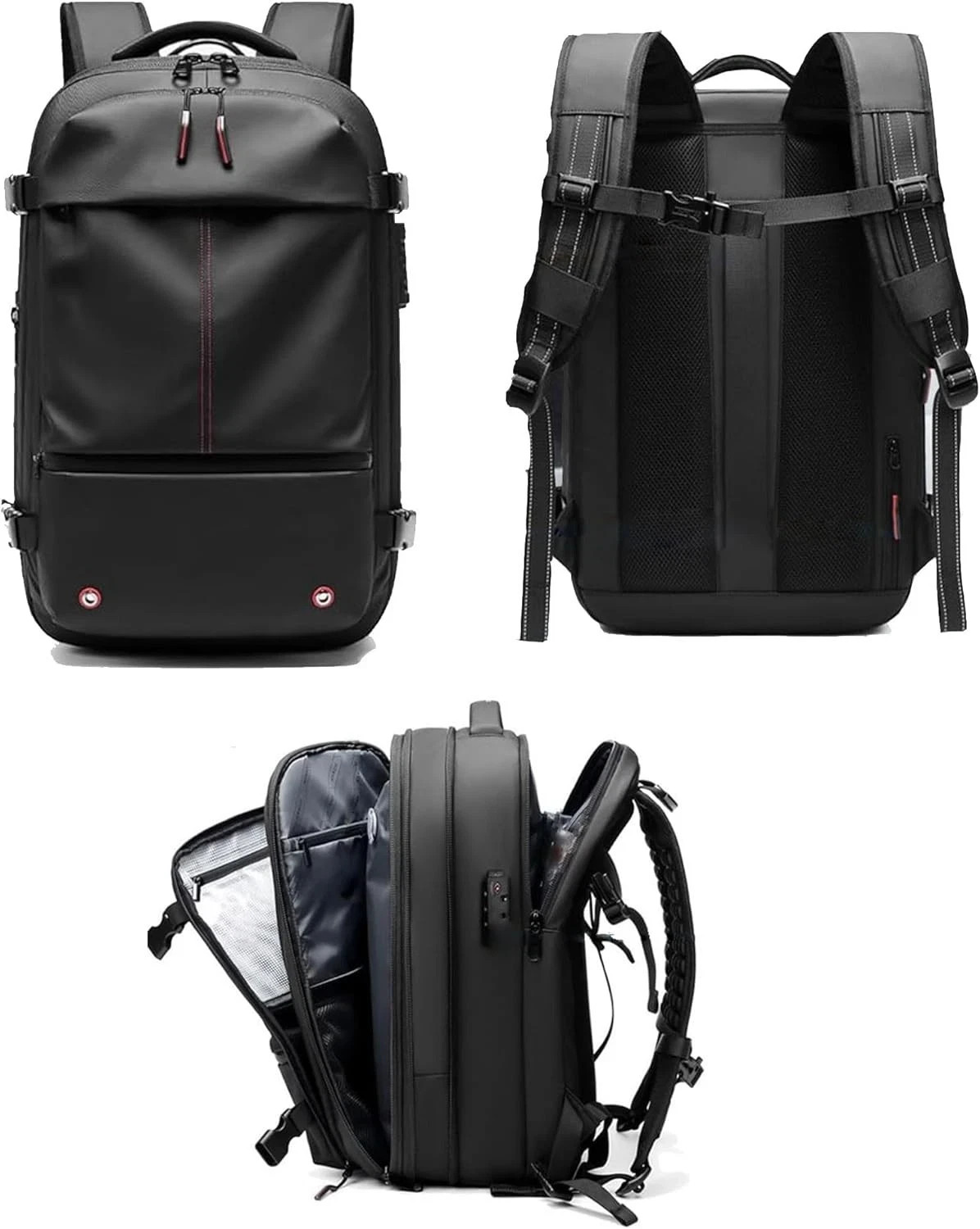 Fockety – 60L Expandable Vacuum Compress Waterproof Back Pack – Open Box