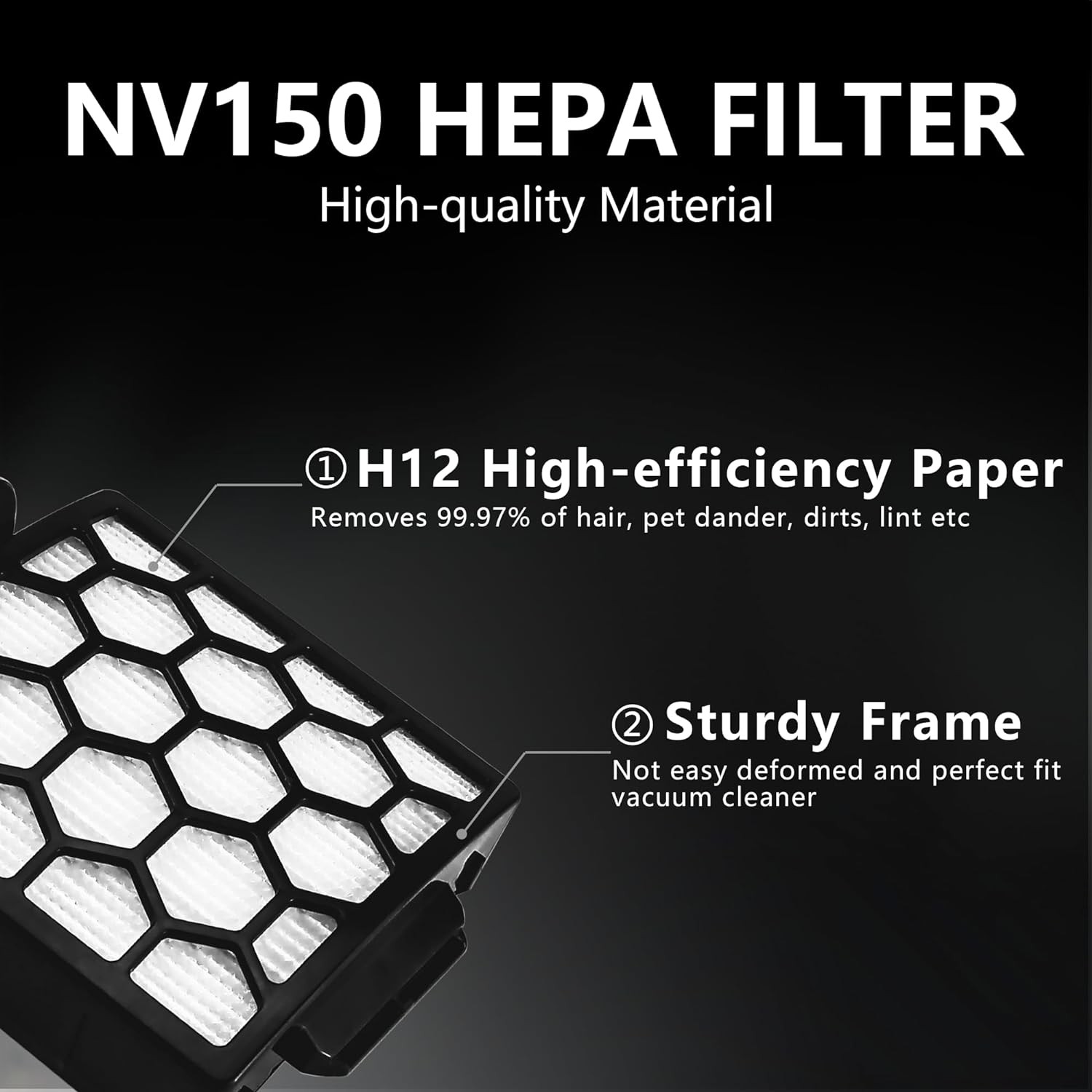 Filter replacement for Shark Navigator Pet Plus NV150 NV151 NV251 NV255