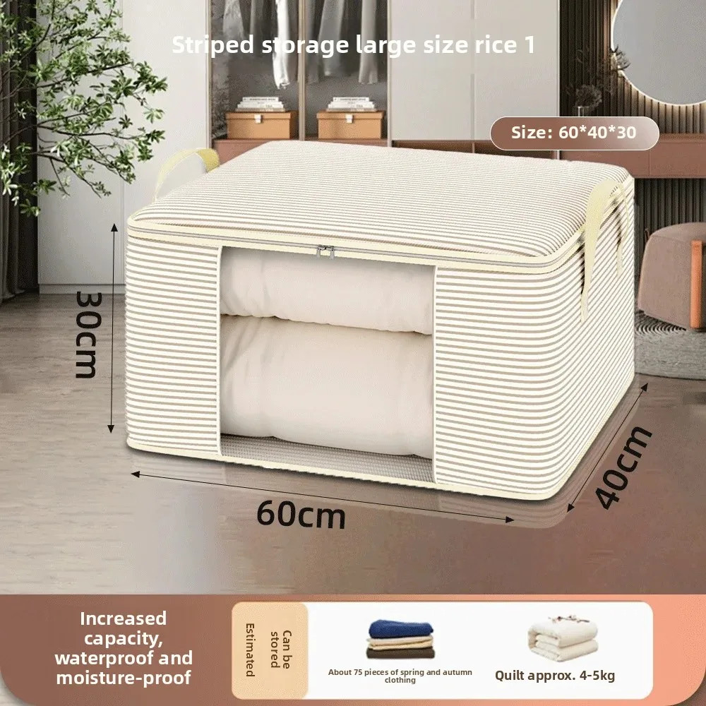 Household Large Foldable Storage BagClothingQuiltAnd Miscellaneous Items Storage