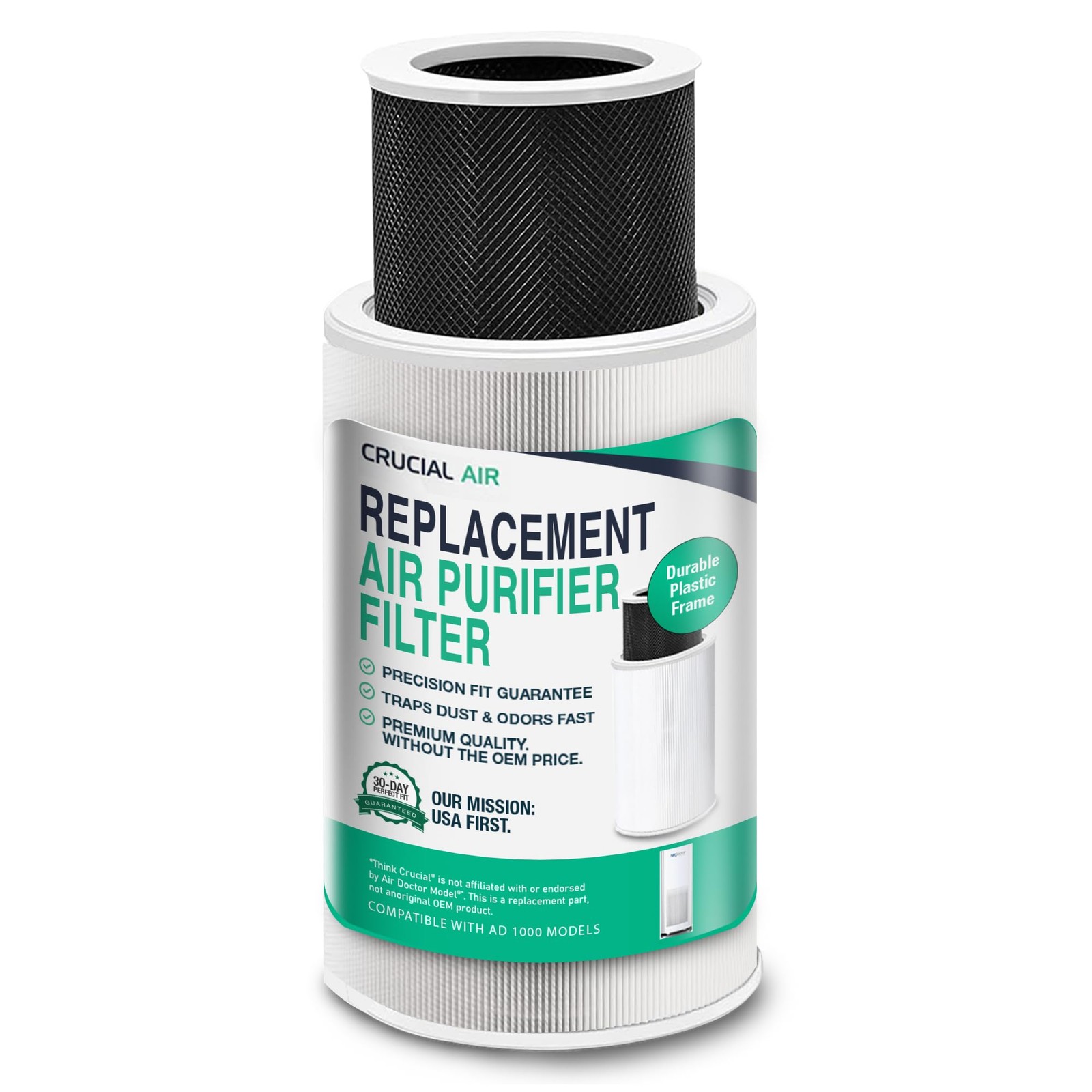 Air Purifier Filter Compatible with Air Doctor AD1000