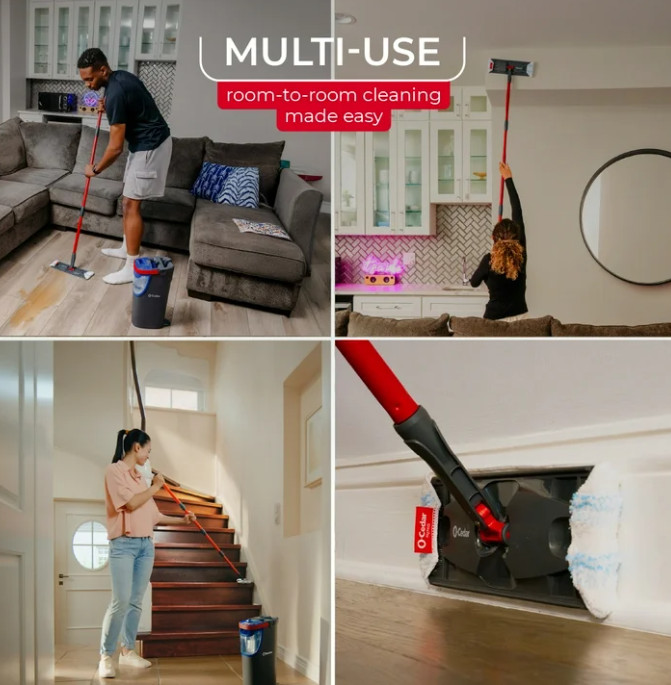 O-Cedar H2prO Flat Mop System