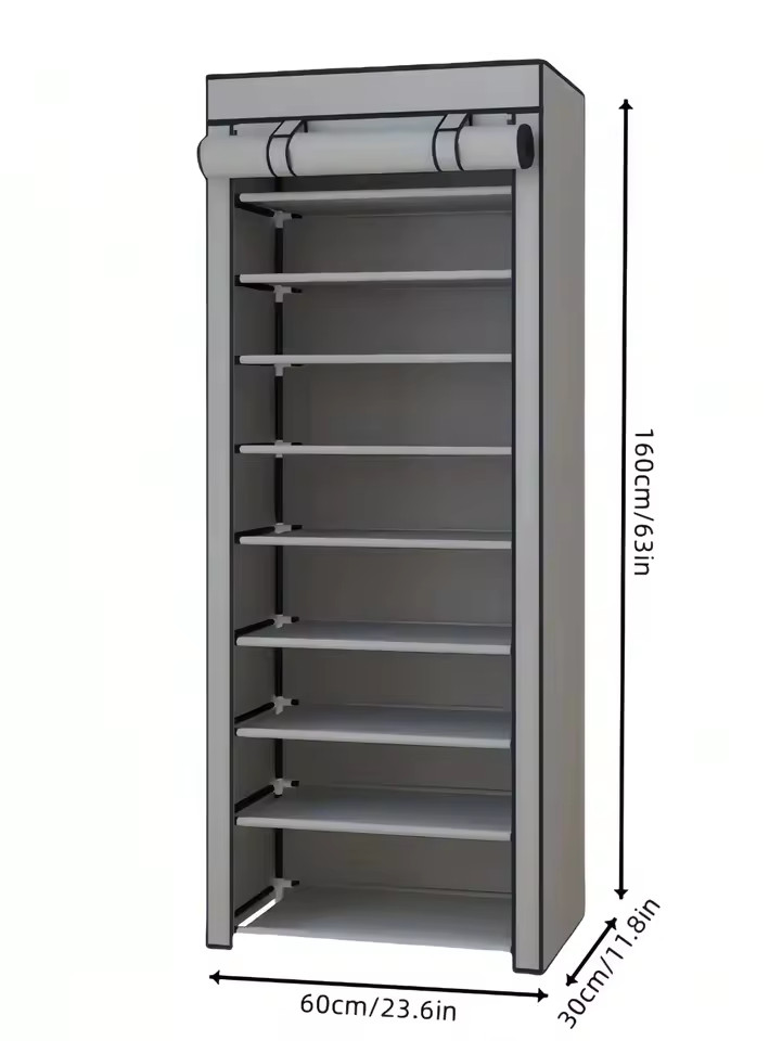 6/8/10 Tier Shoes Rack Entrance Door Organizer NEW