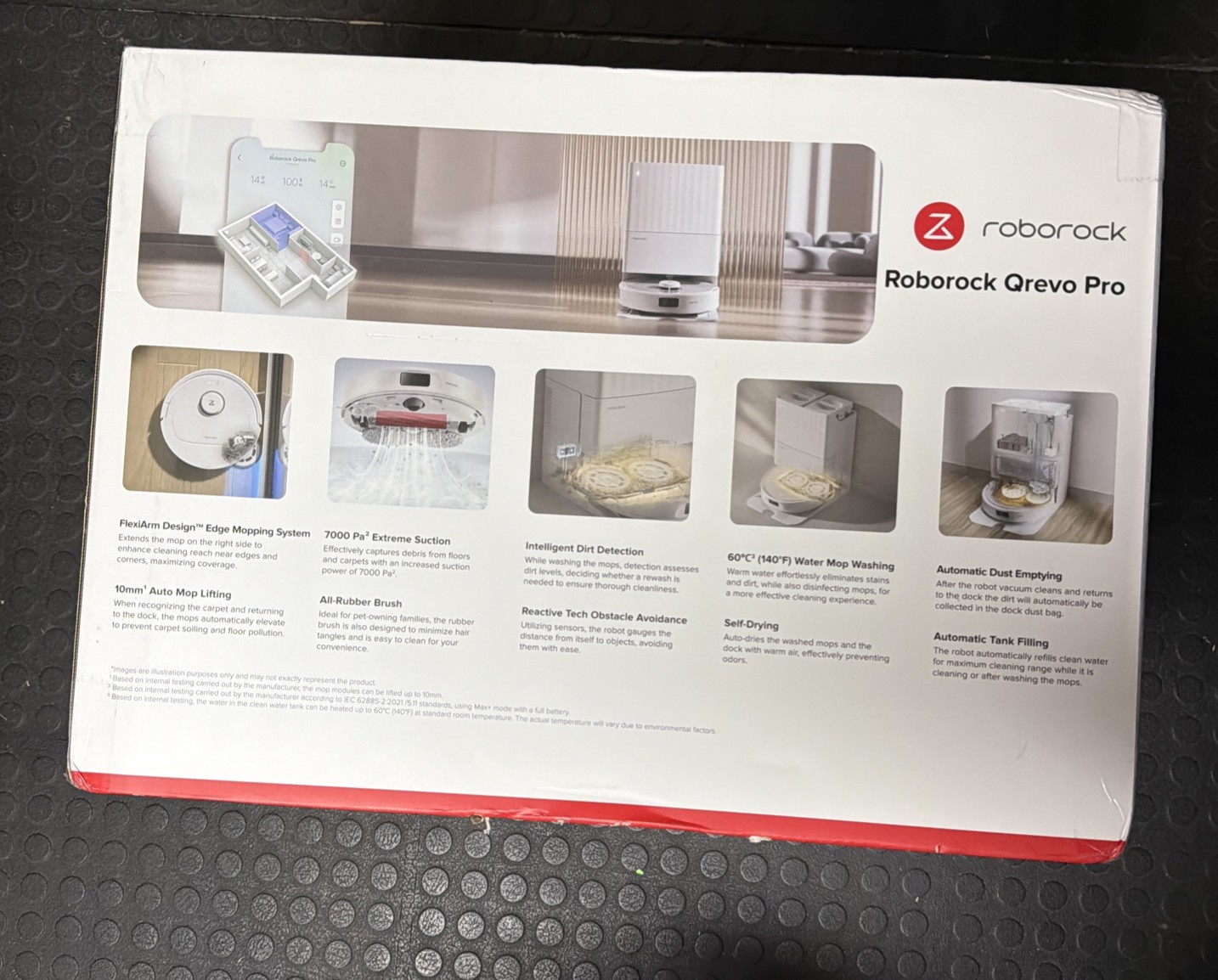 Roborock Qrevo Pro Robot Vacuum and Mop with FlexiArm Edge Mopping