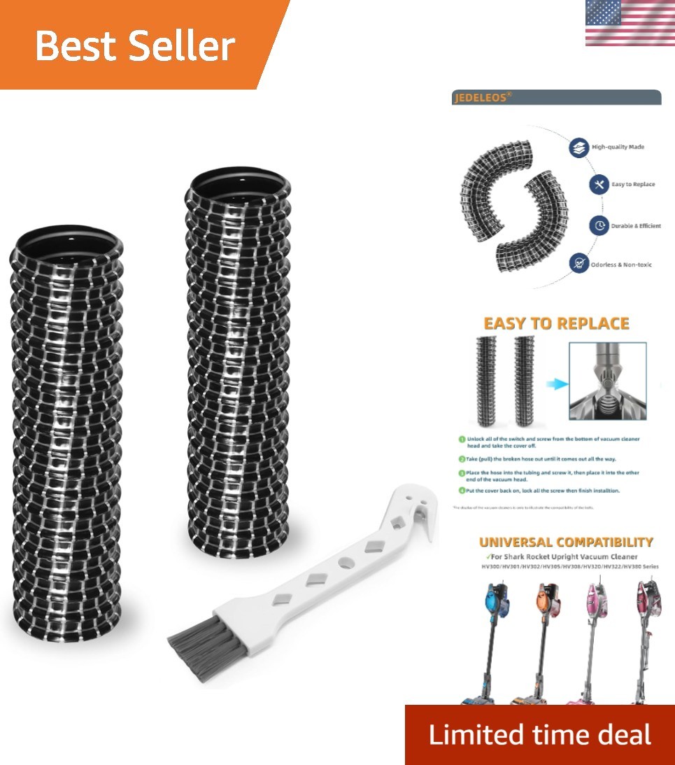 2-Pack Lower Hose for Shark Rocket Vacuum HV300 HV301 HV302 Models – Restore …