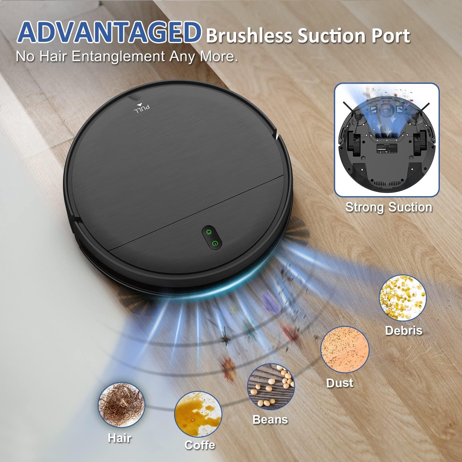 Robot Vacuum and Mop Combo, 2 in 1 Robot Mop and Vacuum, Robotic Vacuum / ALexa