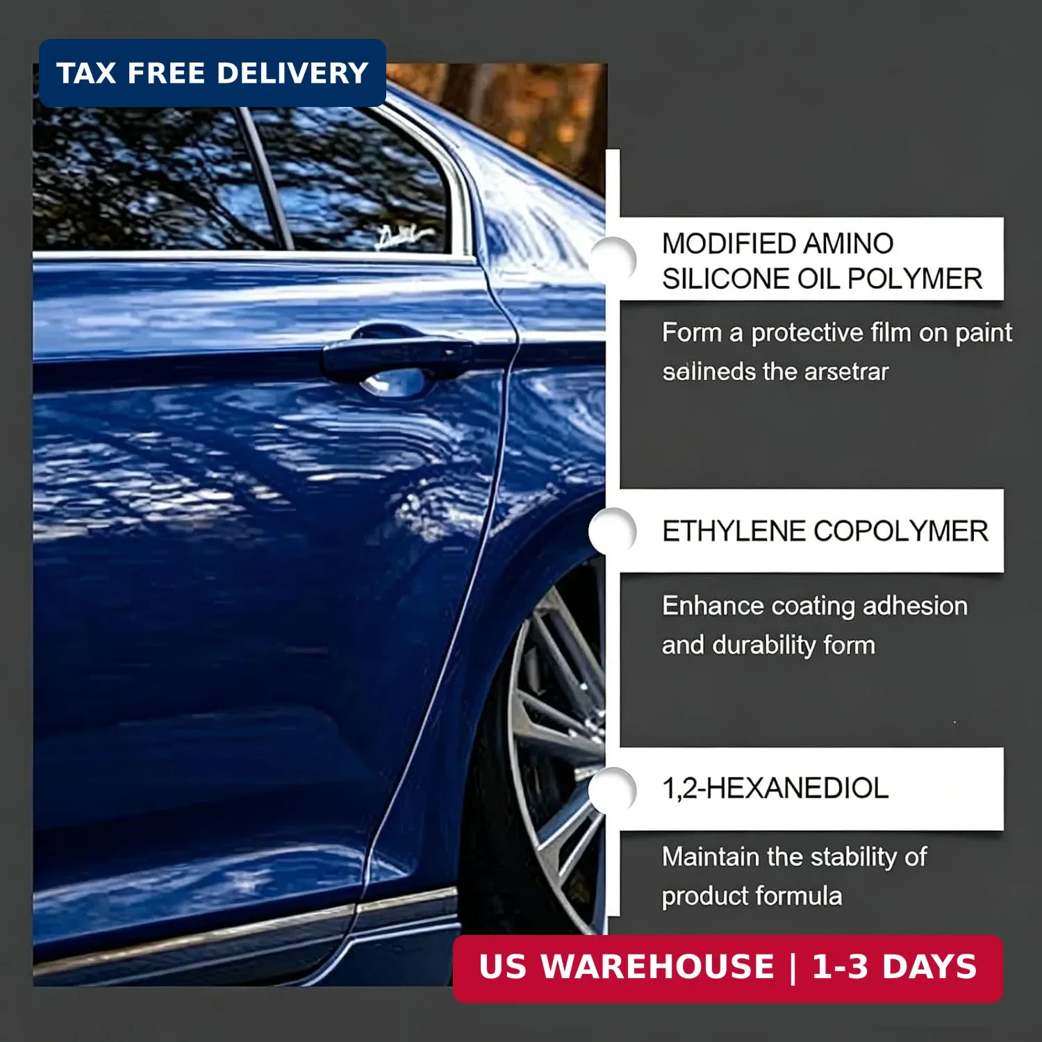 Crystal Serum for Cars – 100 ml Advanced 9H Hydrophobic Graphene Ceramic Coating