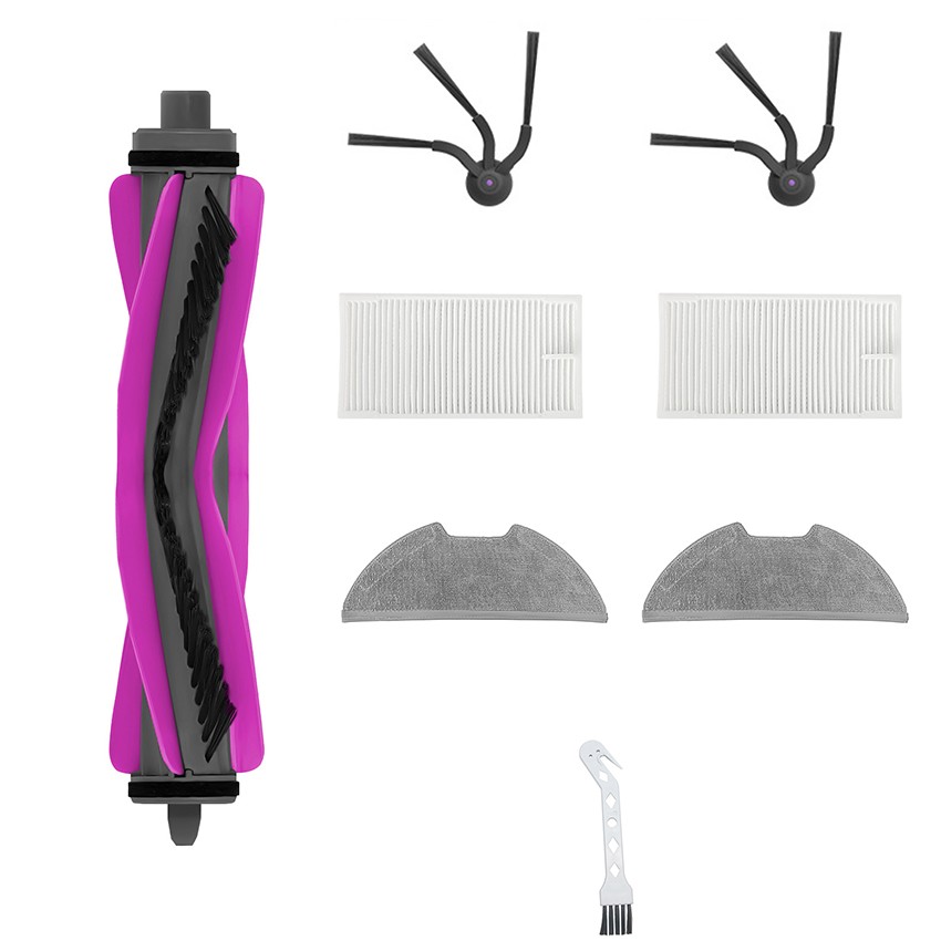 For Eureka E20 Evo Plus Main Brush Filters Cloths Robot Vacuum Cleaner Accessory