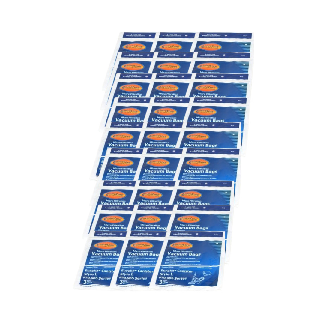 Eureka L Vacuum Bags Lined Allergen 61715, 960, 965 [27 Allergen Bags]