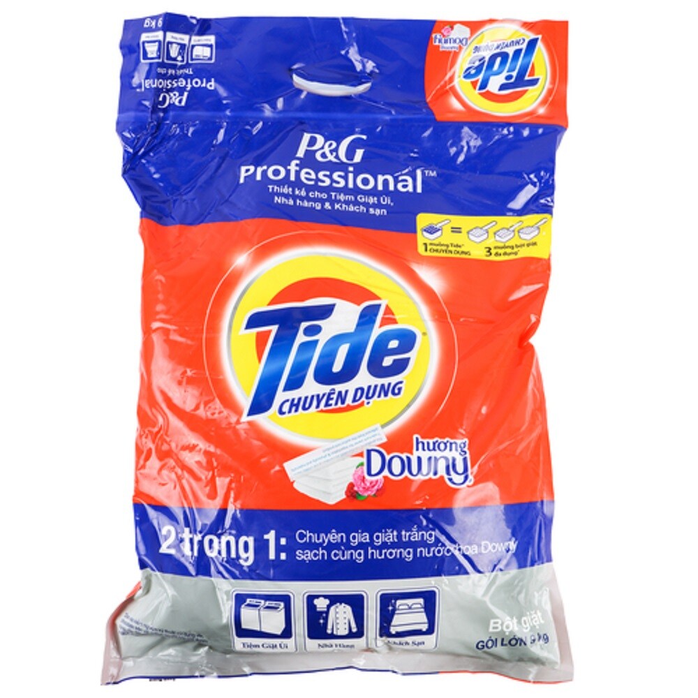 TIDE PLUS + Downy Powder Detergent Professional ~19Lbs / 8.5Kg NEW 200 Loads