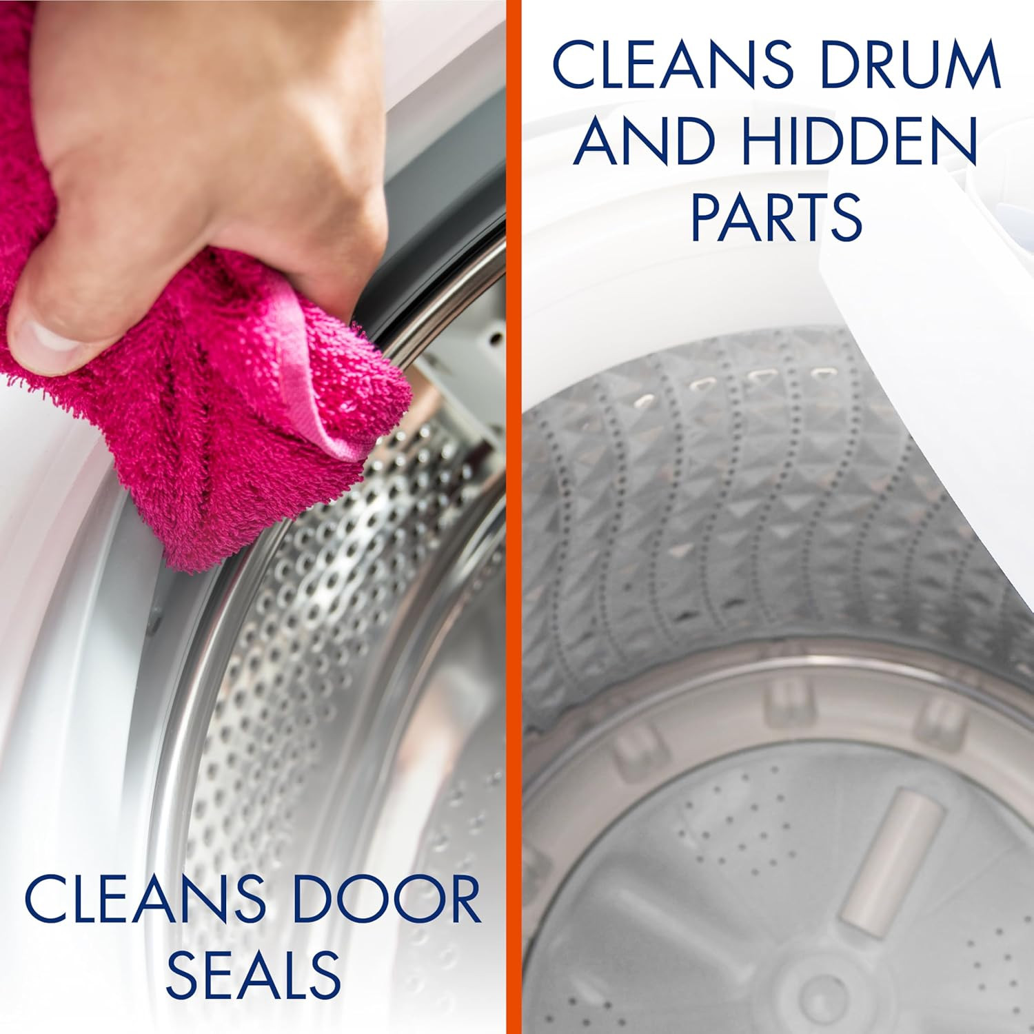 Washing Machine Cleaner, Helps Remove Odor, Buildup, and Limescale, Fresh Sce…
