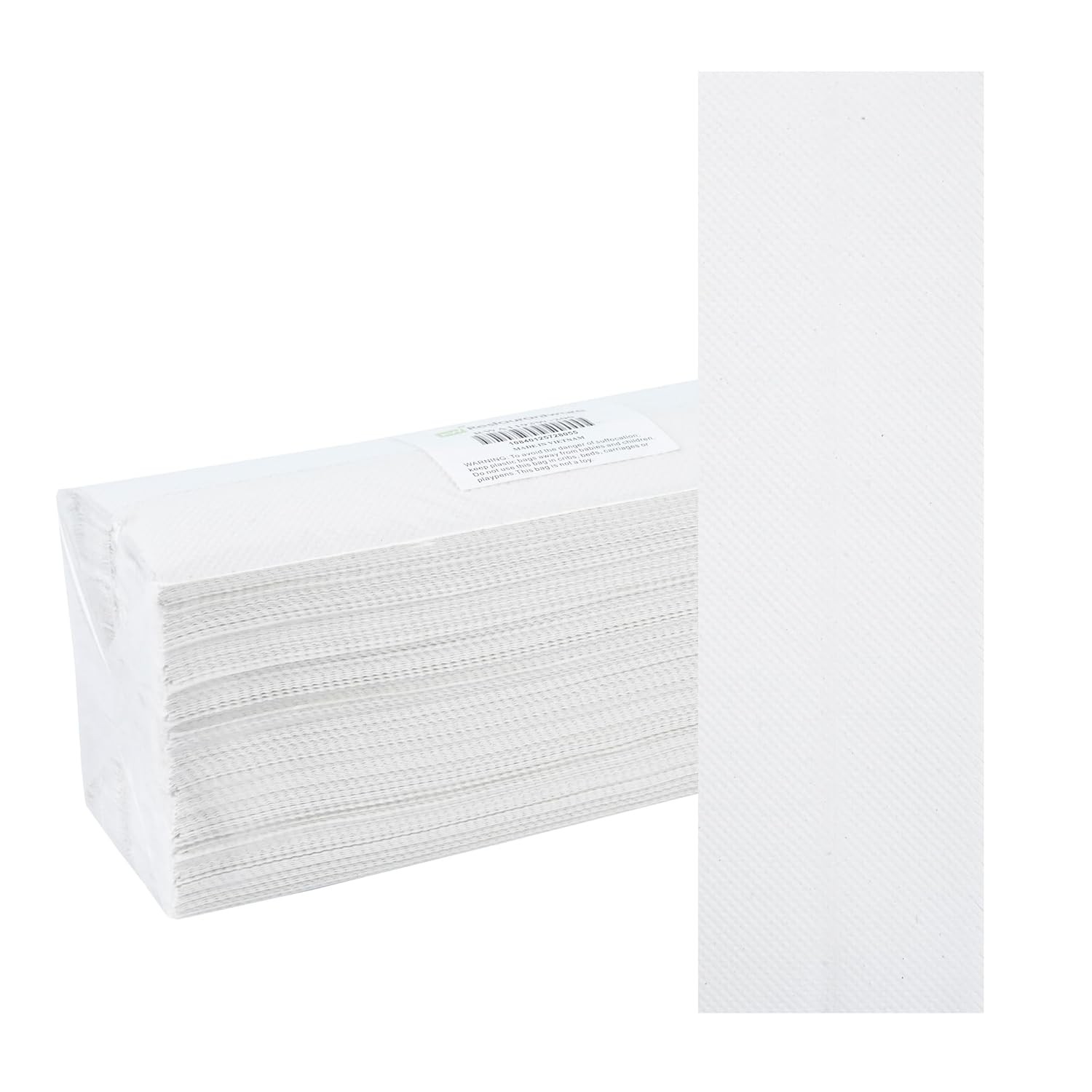 Commercial C Fold Paper Towels White 200 Count Embossed Restaurantware