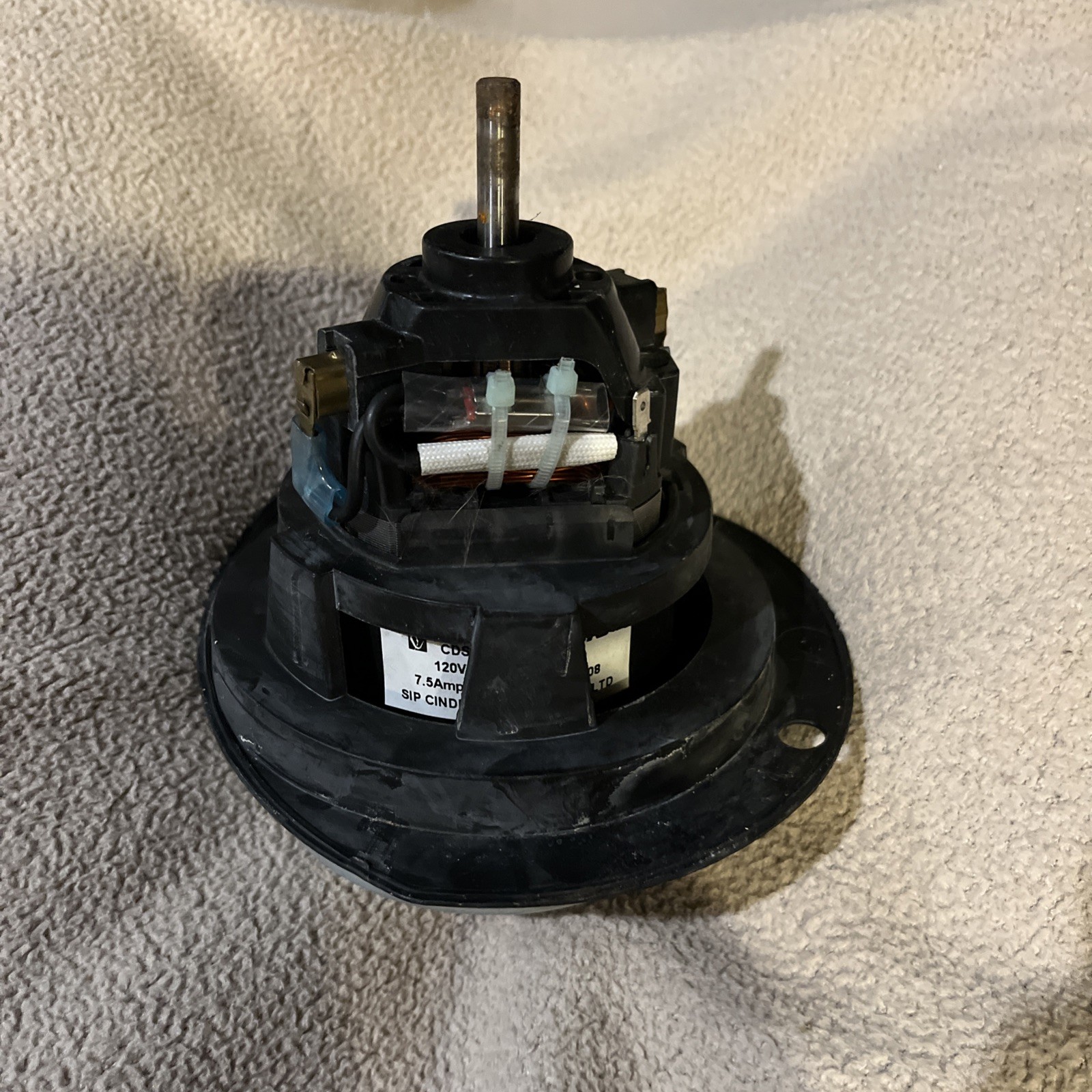 Bissell 1986 Pet Pro Motor 120V 7.5A Main Motor OEM Part Tested Working