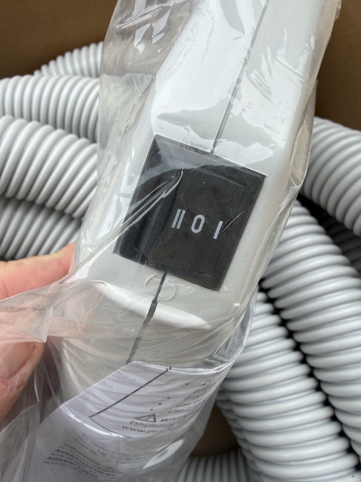 30′ 120 Volt Electric UNIVERSAL central vacuum hose Vacuflo Beam Nutone MD NEW