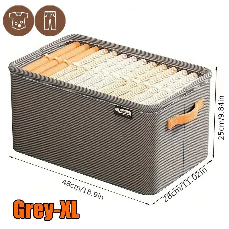 Thick Clothes Organizer Box Wardrobe Closet Drawer Divider for Jeans Sweaters