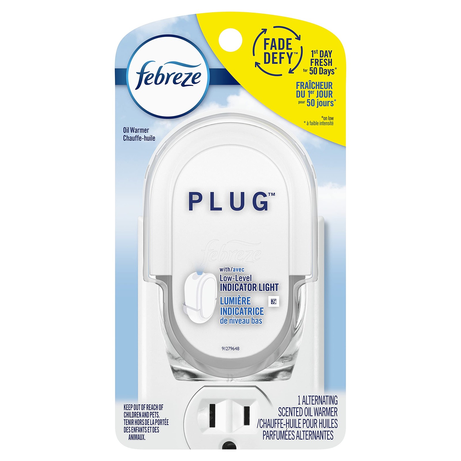 Febreze Plug Starter Kit 1 Count (Pack of 1), White