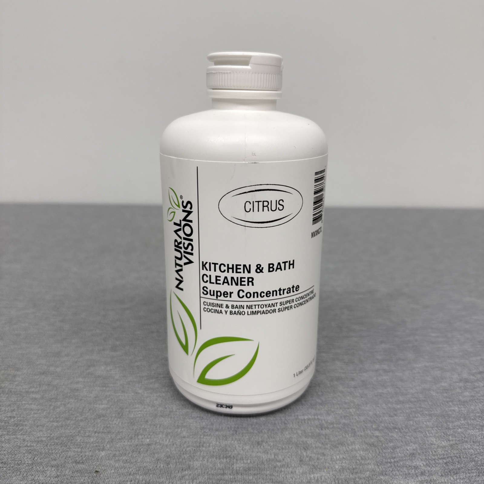 Natural Visions Kitchen & Bath Cleaner, Super Concentrate CITRUS 1L