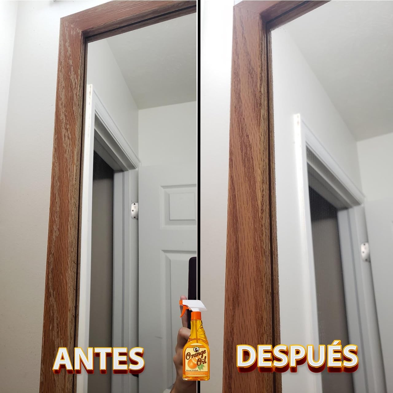Orange Oil Wood Polish Revitalize Condition Furniture Safe Finished 8 Fl oz