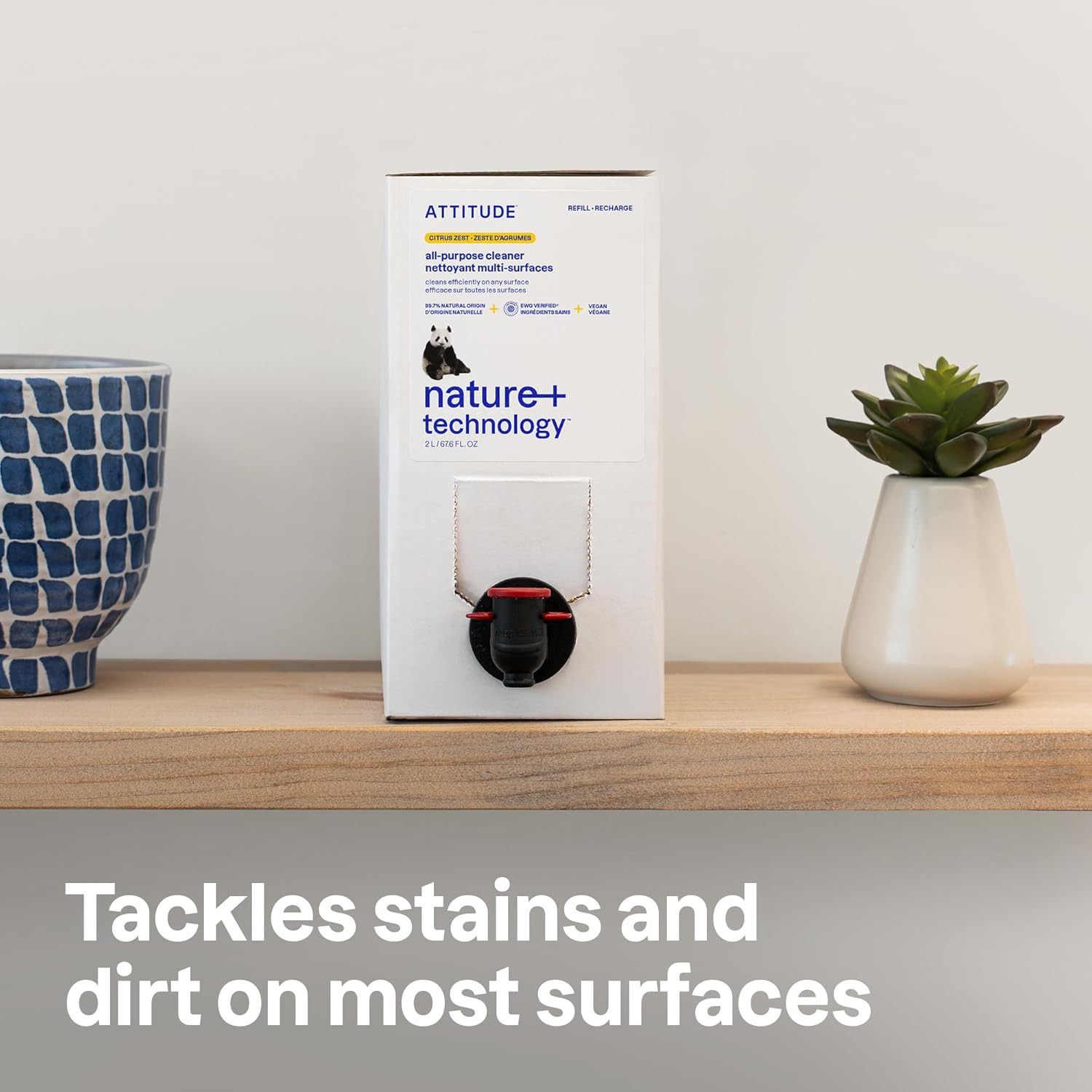 All-Purpose Cleaner Refill, EWG Verified, Plant-Based & Vegan, Multi-Surface Cle