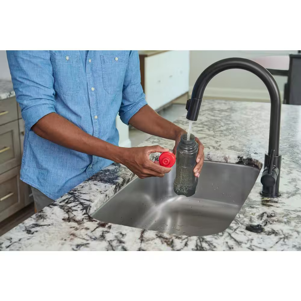 Reveal Floor Spray Mop 14 In. Flat Mop with Microfiber Mop Head