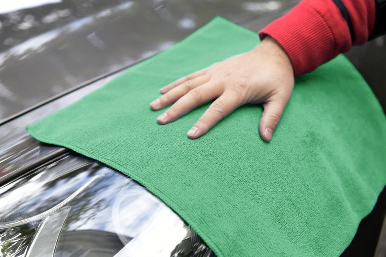 Microfiber Cleaning Cloths Pack of 36, 16×16 Inches, Absorbent Rags for Cars and