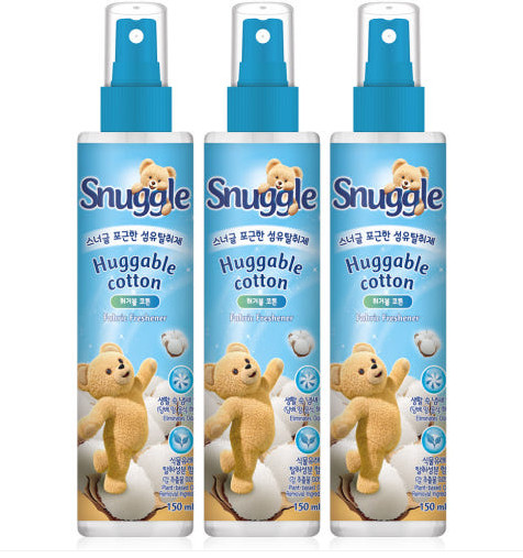 3Set SNUGGLE Fabric Freshener 150mL – Huggable Cotton
