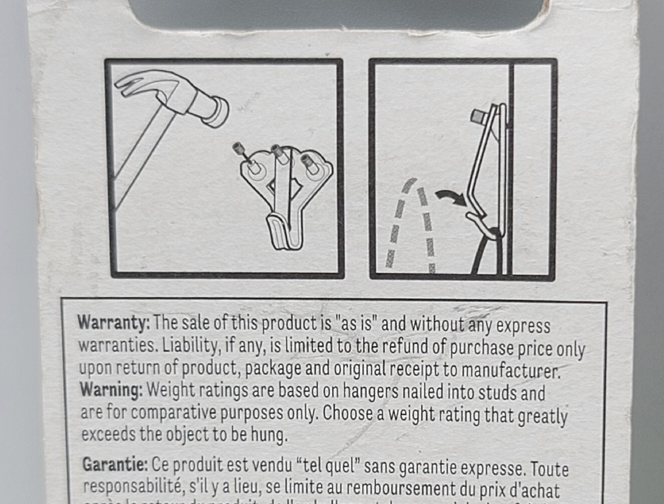 (3) Packs – Safety Picture Hangers 75lbs (34kg) Hillman 122390 NEW