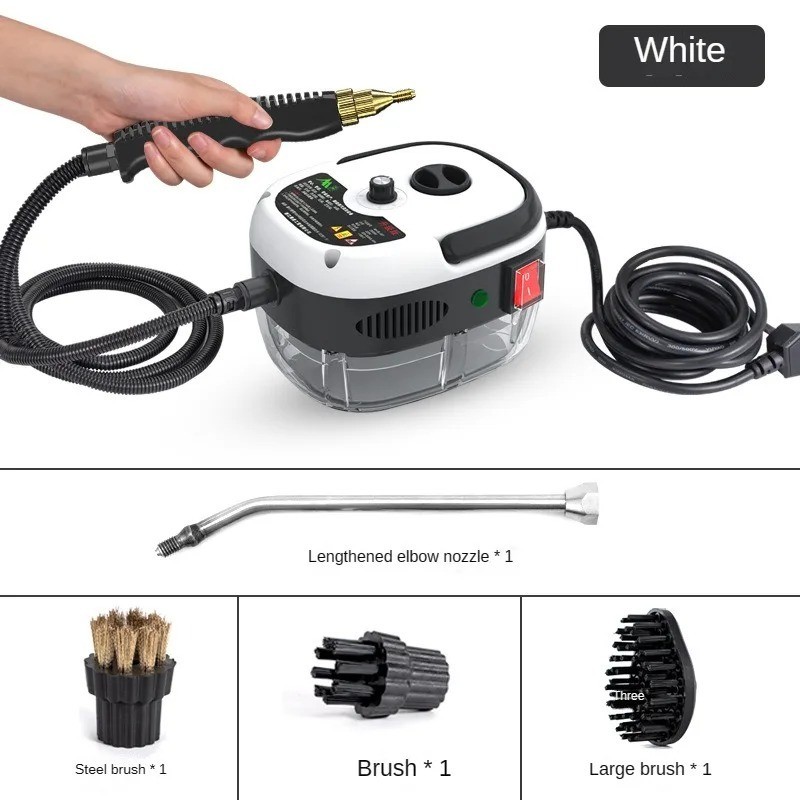 2500W High Pressure Steam Cleaner Handheld Home Car Kitchen Sterilizer