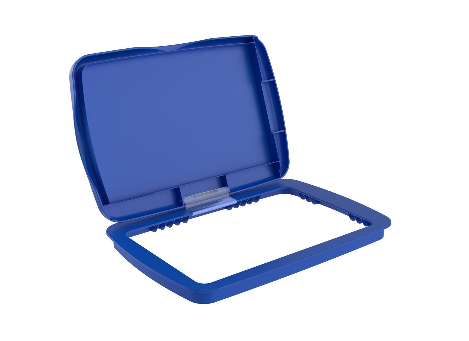Rev-A-Shelf 32 qt. Trash Can Replacement Lid, Blue (Lid Only), RV-32-LID-22-1-40