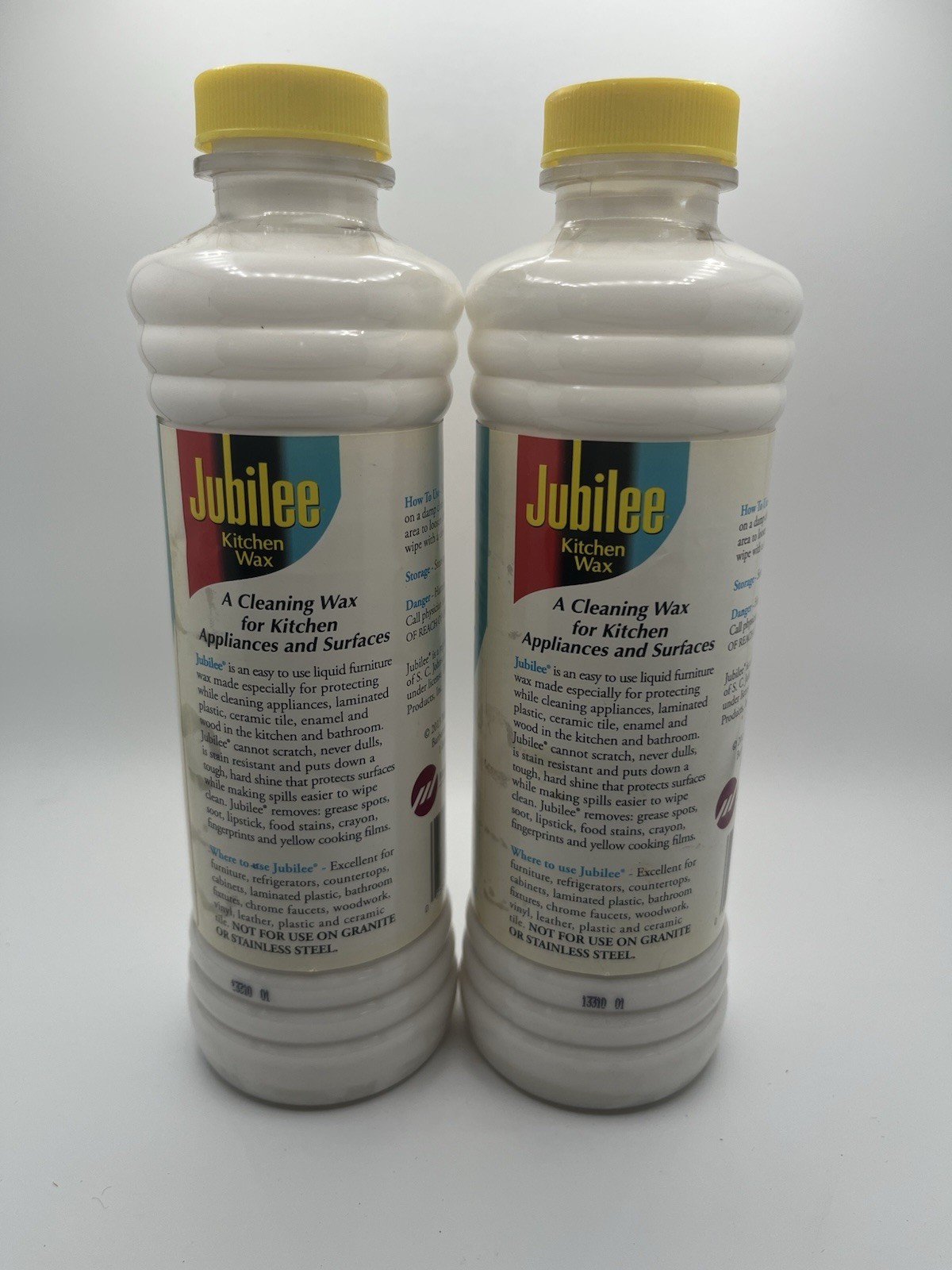 15oz JUBILEE Kitchen Wax CLEANER Protects Shines Multi Room & Surface NEW! (2)