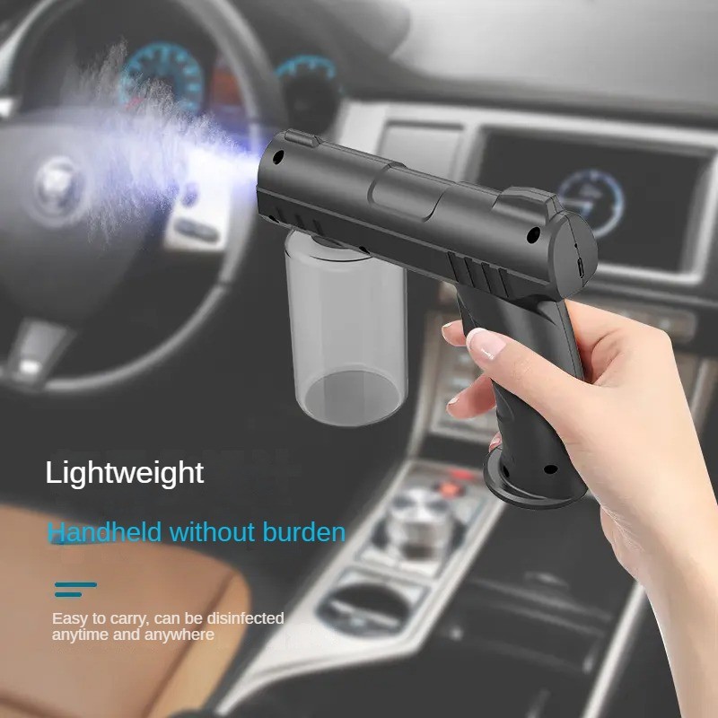 Nano Steam Sprayer Fogger Machine With Blue Lights 280ml For Home