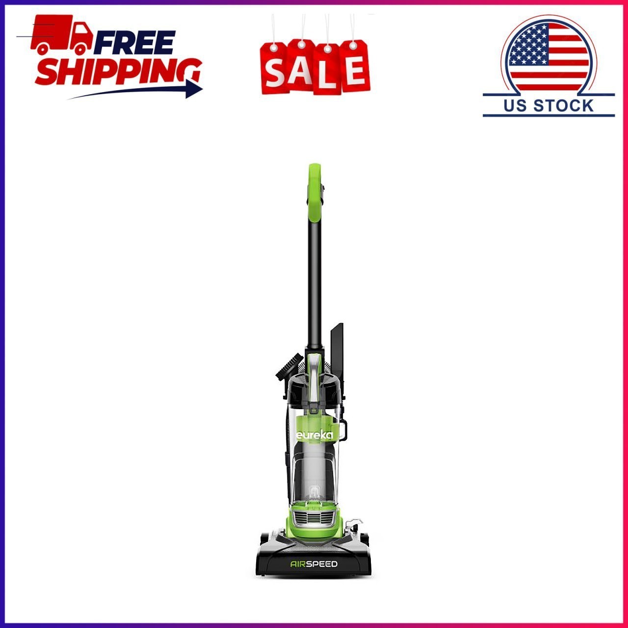 Airspeed Bagless Upright Vacuum Cleaner, NEU100