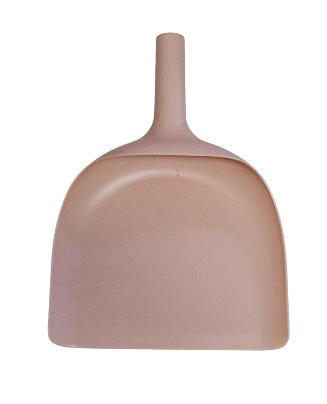 Sleek Modern Brush and Dustpan Set Design Peach SOFT NYLON BRISTLES