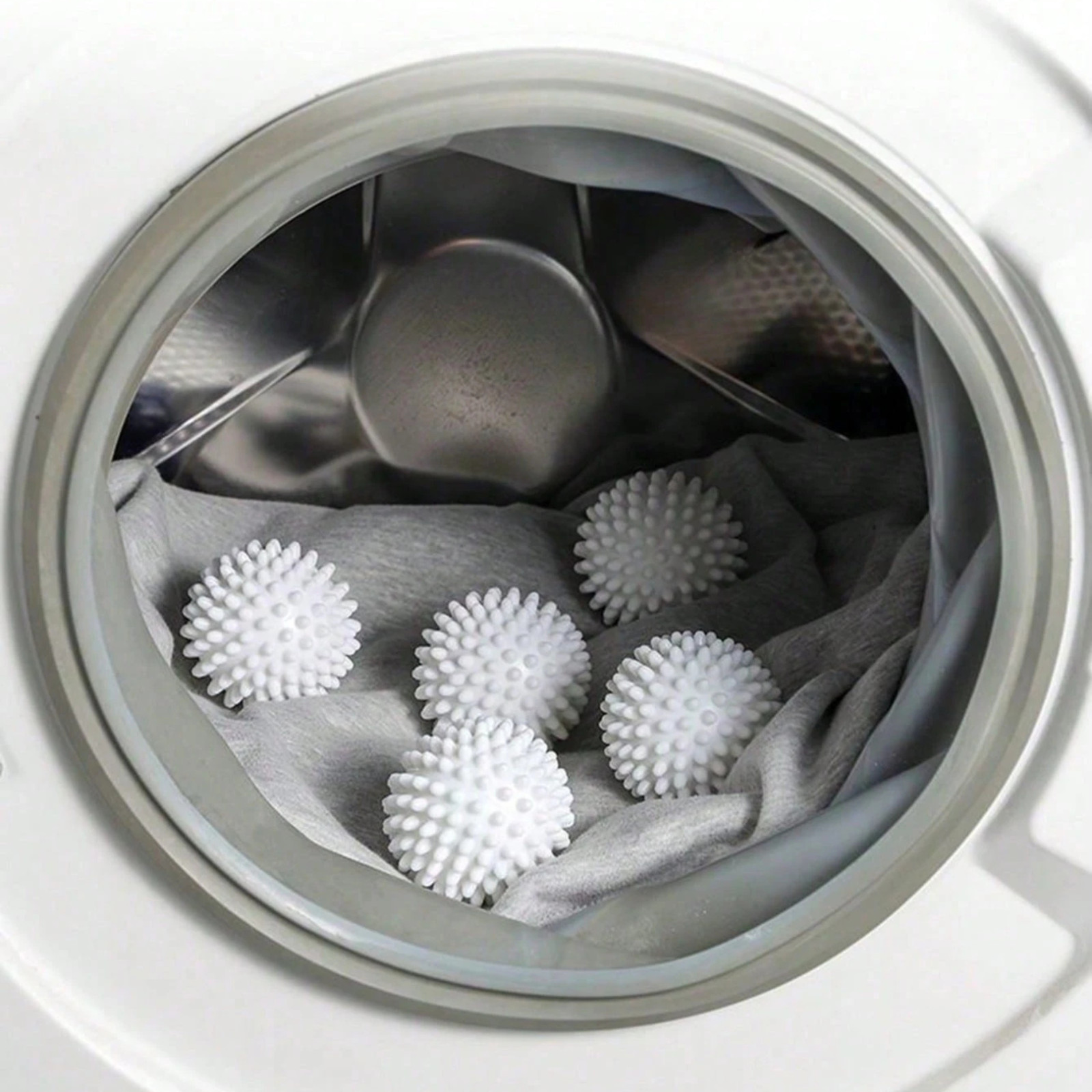 3P Reusable Laundry Dryer Ball For Fabric Softener Per Hair Remover Lint Catcher