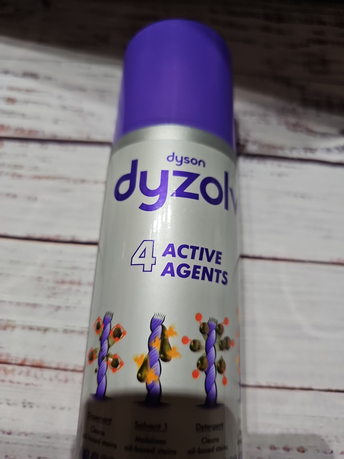 Dyson Dyzolv Spot Cleaner with 4 Active Agents for Carpets & Rugs 8.5 oz – New