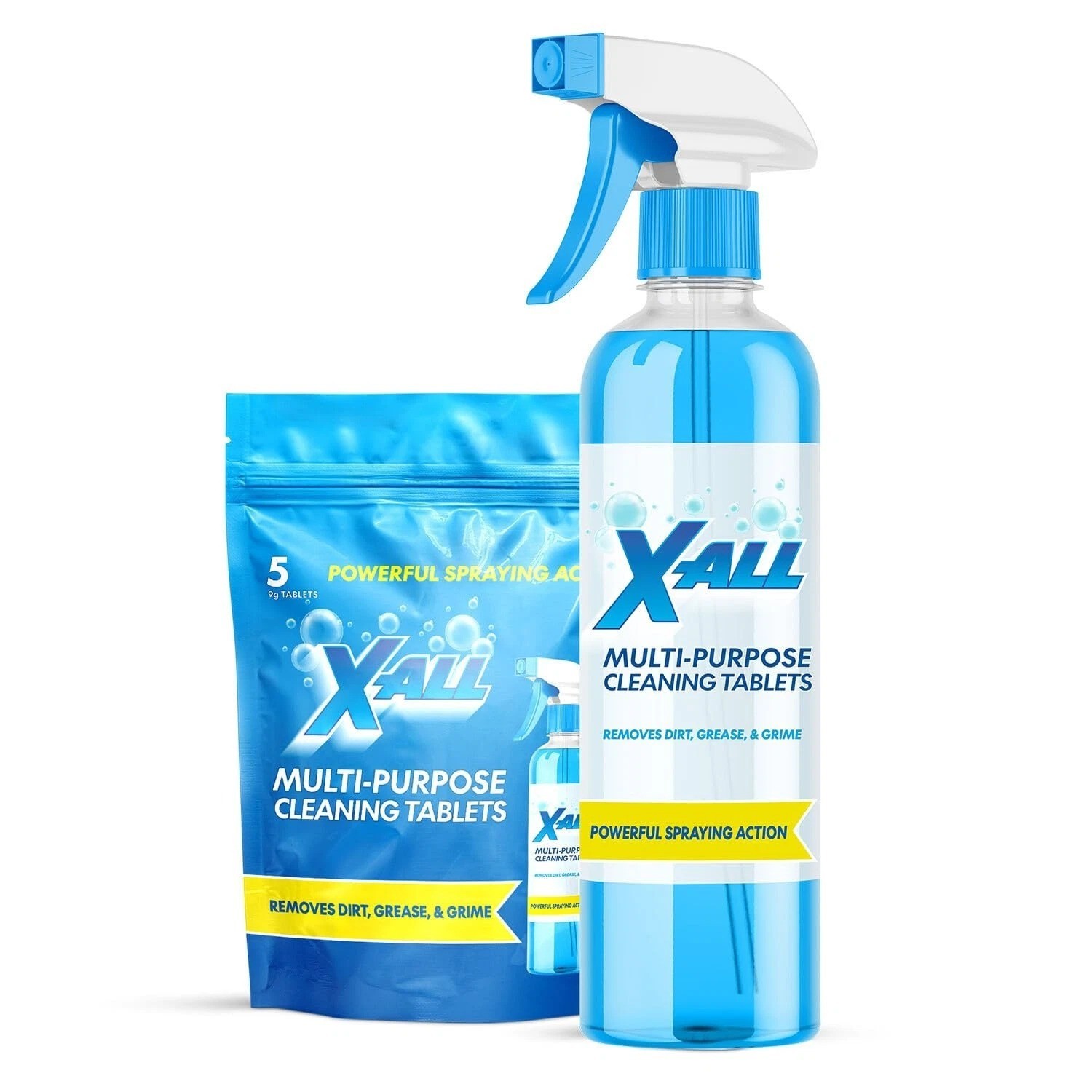 Multi-Purpose Cleaner – Spray Bottle and 5x Cleaning Tablets