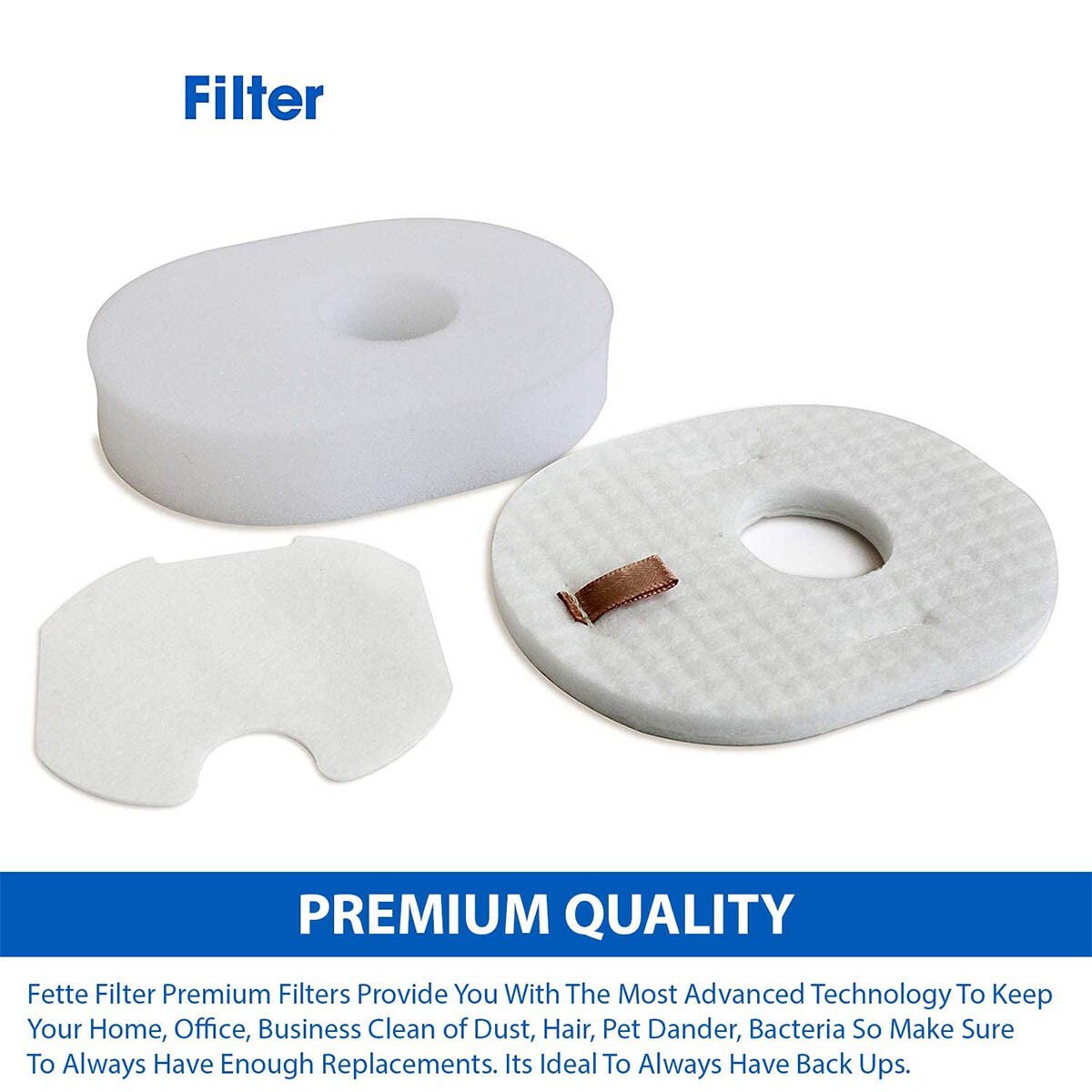 Vacuum Filter 4 sets for Shark Rocket HV300 HV301 HV302 UV450 HV310 XFFV300