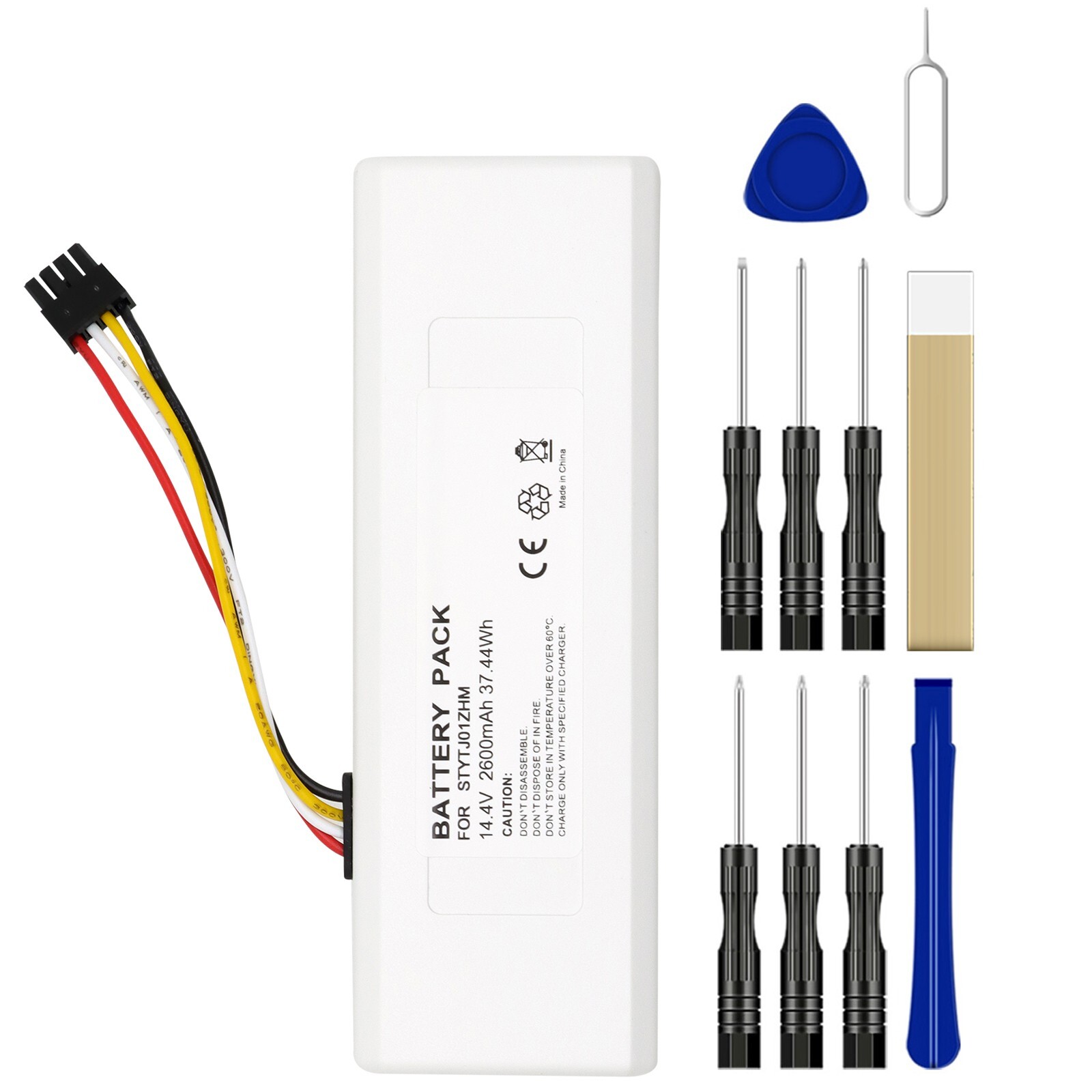 Replacement Battery STYTJ01ZHM for Xiaomi Mijia 1C Robot Vacuum Mop Cleaner