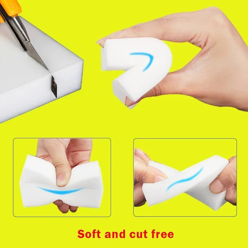 100/50/25 Pcs Melamine Sponge Magic Sponge Nano Cleaner Cleaning Car Dishwashing