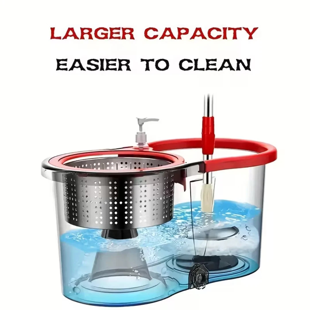 EasyWring Spin Mop and Bucket System 4 Mop Refill FREE SHIPPING NEW WITH BOX