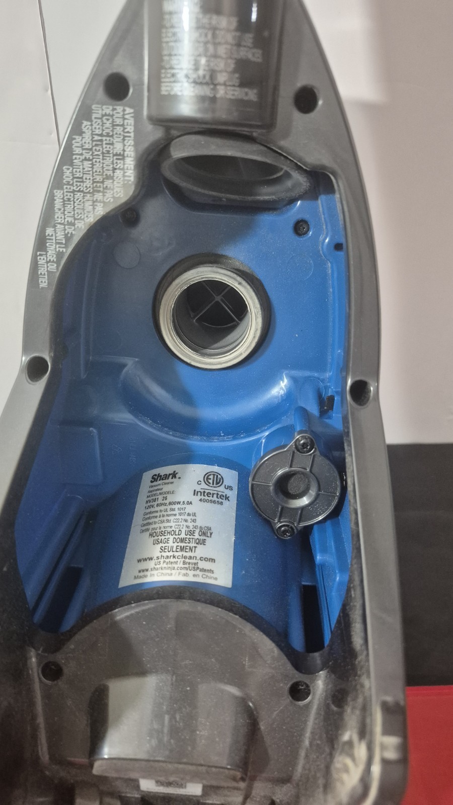 Shark Rocket Duoclean Handheld Vacuum Motor Handle UV380 HV380 HV381 HV382 HV383