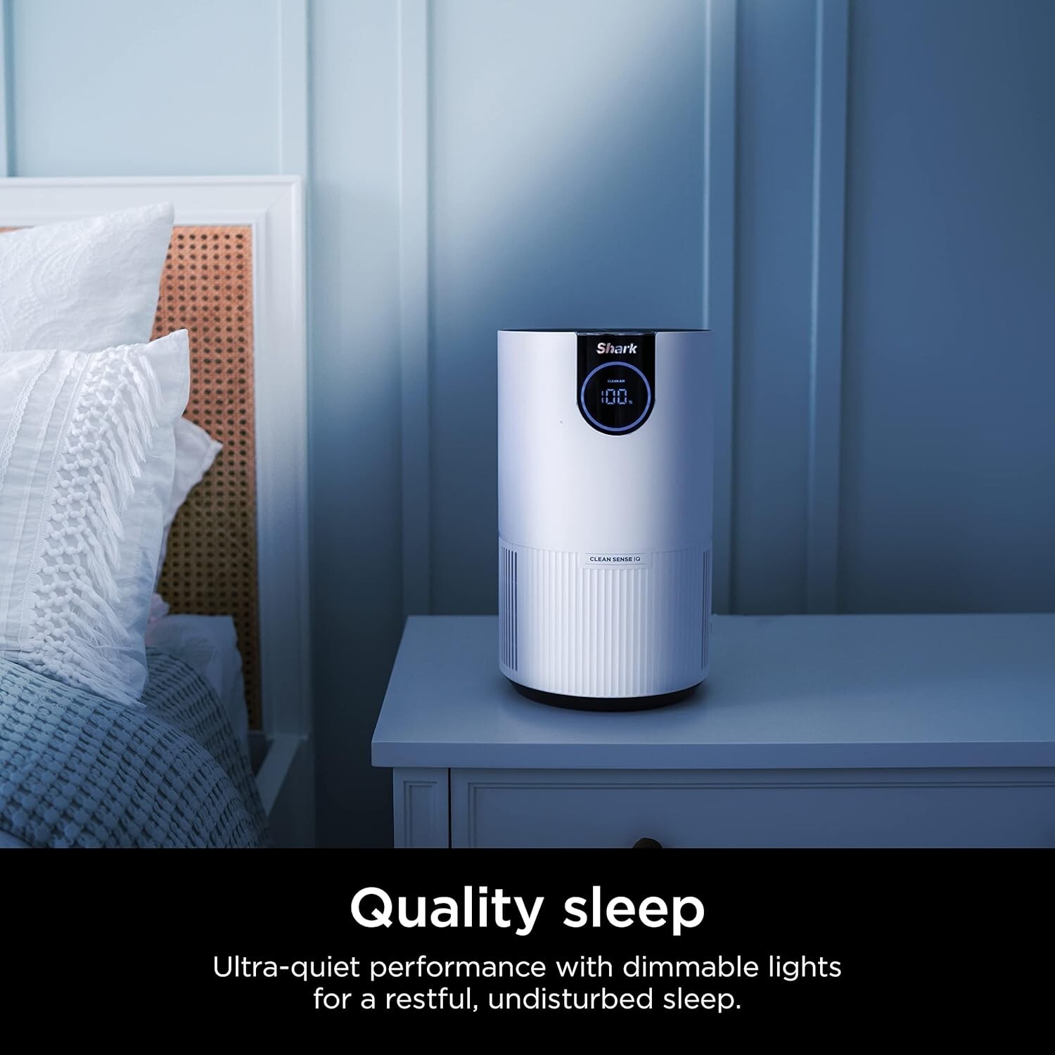 Shark HP102 Air Purifiers for Bedroom Office Dorm Small Room HEPA Air Filter