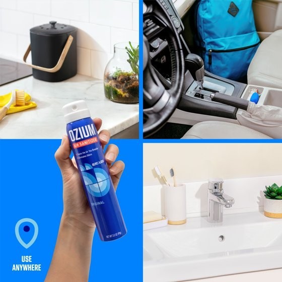 2 pack – Ozium Air Freshener Dispenser, (2×3.5oz)