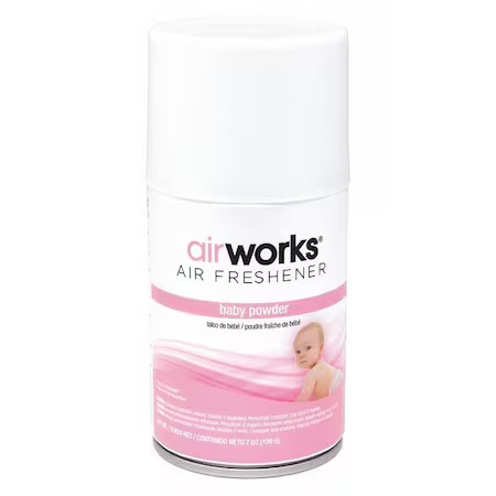 Hospeco 07909 Air Freshener Refill, Airworks, 7 Oz, 30 Day Refill Life, Baby