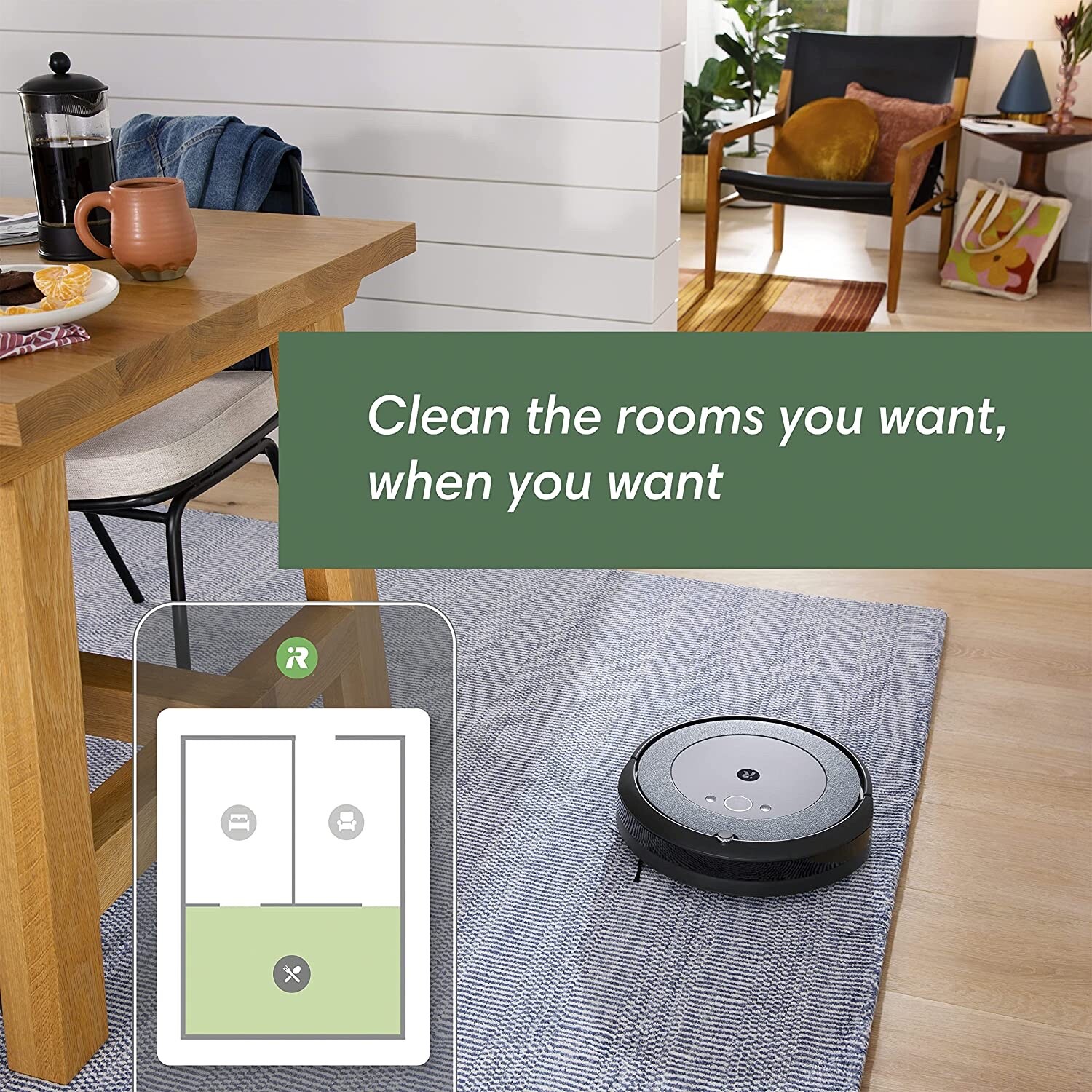 iRobot Roomba i4+ EVO (4550) Self-Emptying Robot Vacuum – Certified Refurbished!