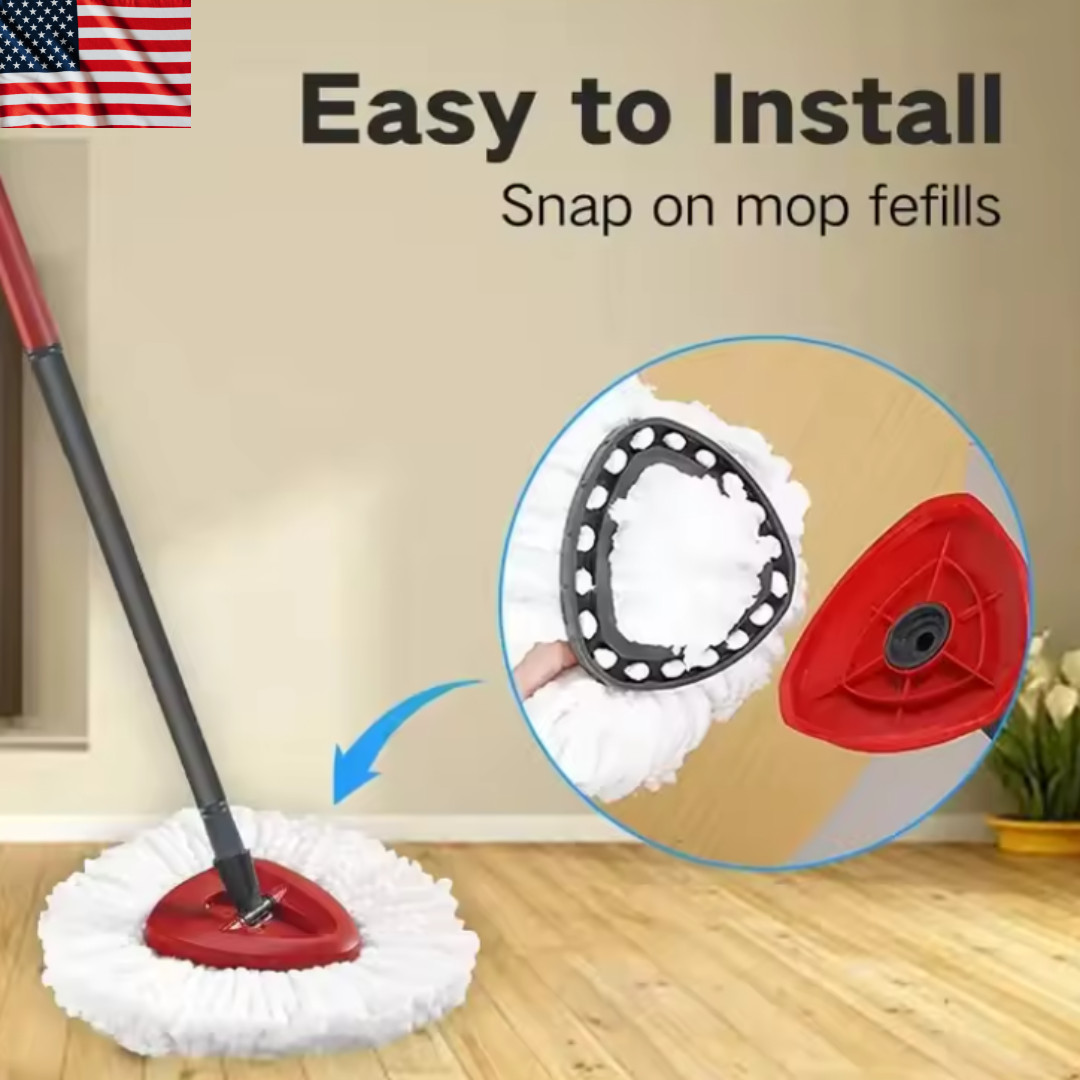 1x Mop Base Replacement for O-Cedar & Vileda EasyWring 1-Tank Spin Mop System