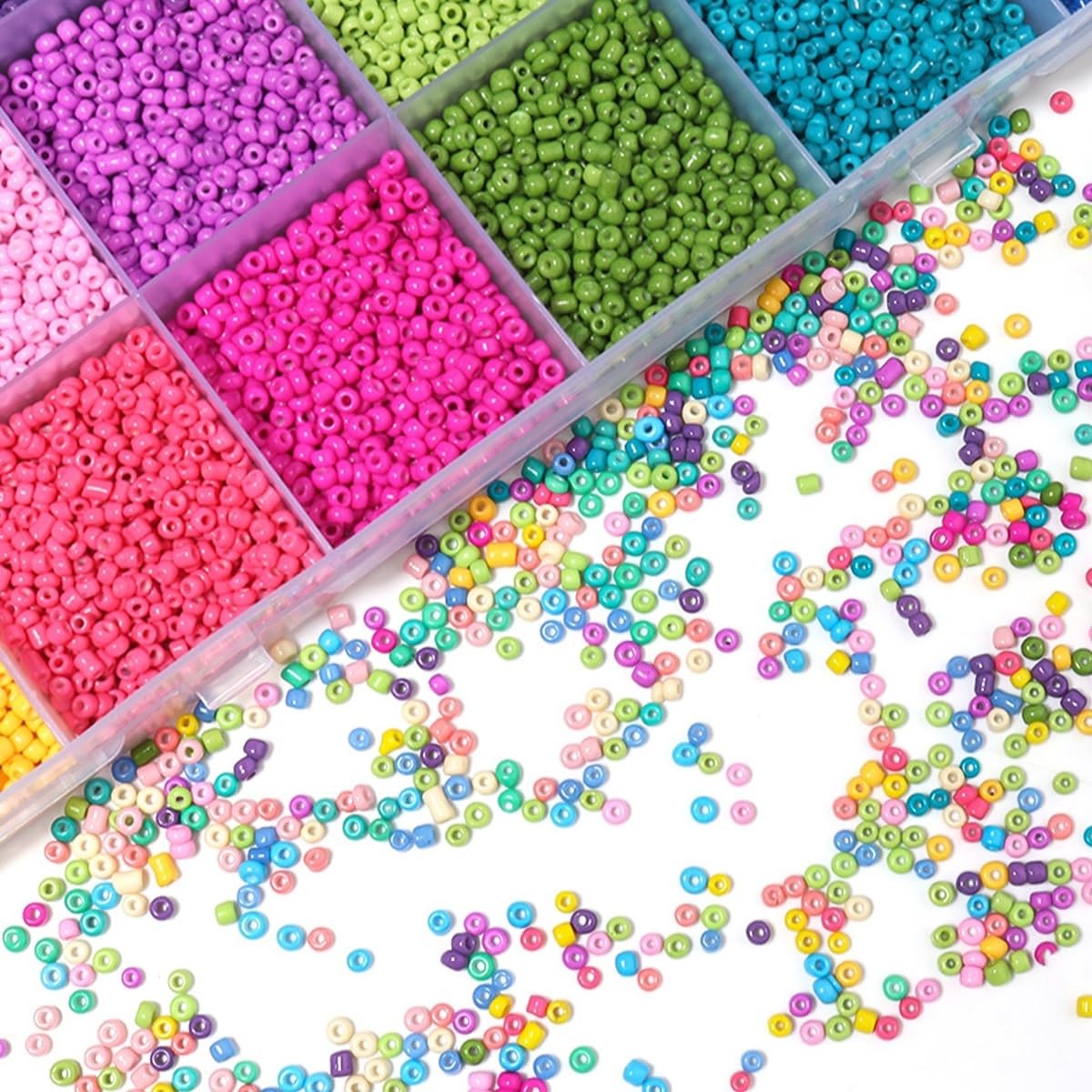 1 Pcs 24 Grids Clear Plastic Organizer Box Storage Container for Crafts Beads