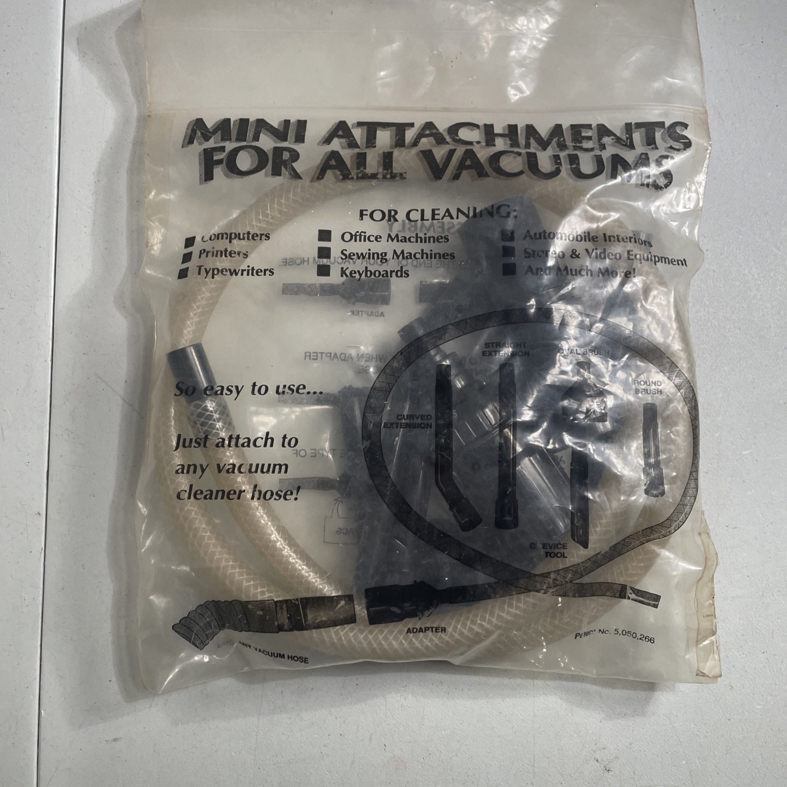 Mini Attachments For All Vacuums – Universal Set for All Vacuum Cleaners *Read*